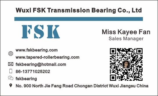 中国 FSK Z-539192.TR2 密封型ベアリング ID 304.8mm インチ用シブ用 8